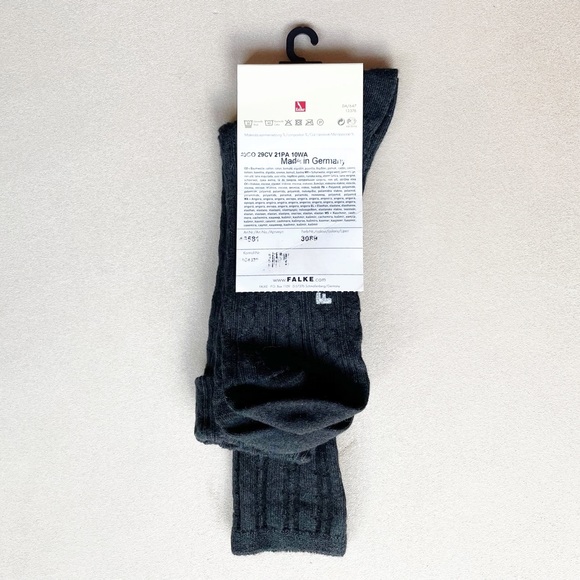 Falke Seasons Black Socks - Picture 3 of 6